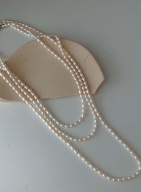 小香风天然淡水珍珠一款多戴