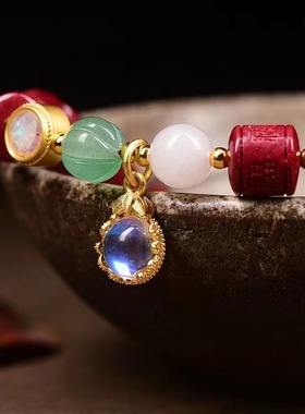 男女朱砂流行福桶珠价实桶福