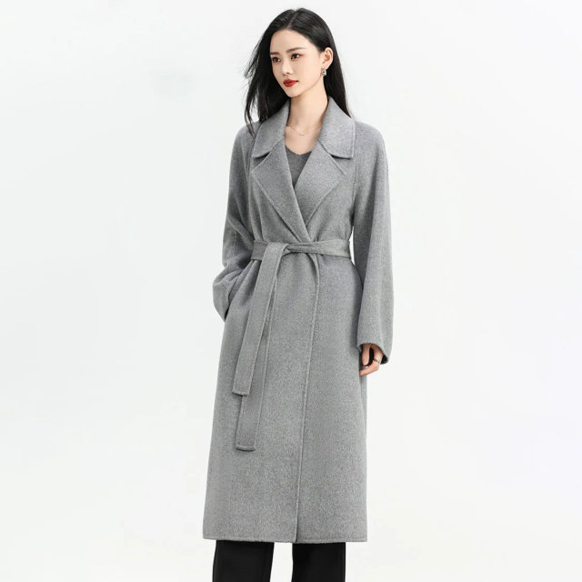 100% wool Korean style lazy style waist slimming jacket