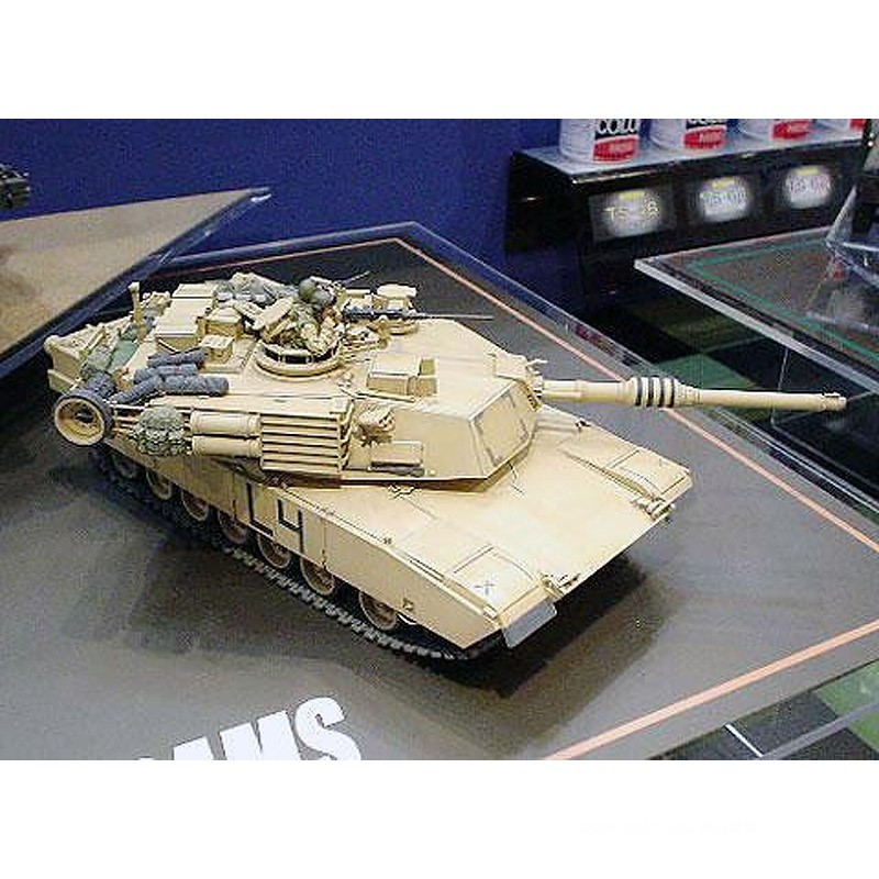 田宫拼装静态模型 1/35 美国 M1A2艾布拉姆斯 主战坦克 35269