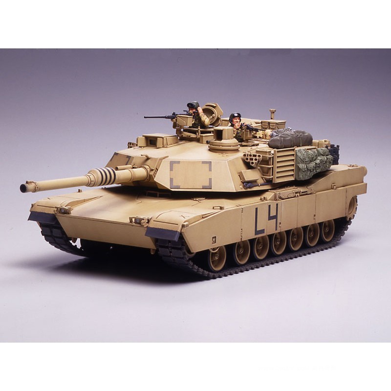 田宫拼装静态模型 1/35 美国 M1A2艾布拉姆斯 主战坦克 35269