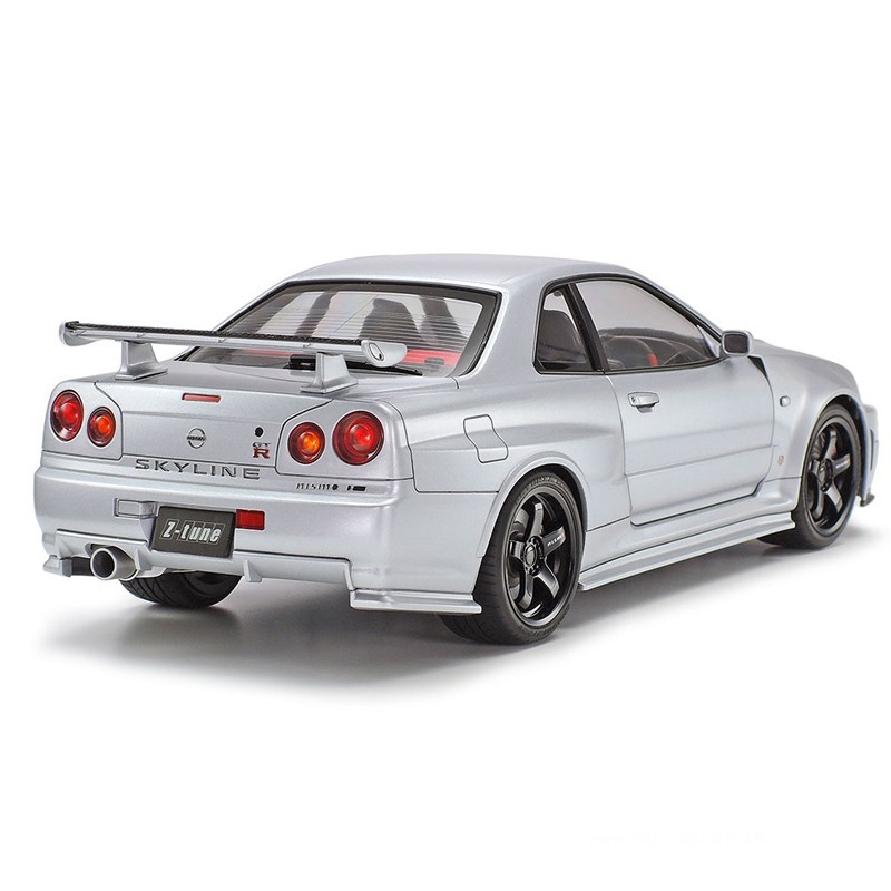 田宫静态拼装模型 1/24 尼桑 Nismo GT-R(R34) Z-TUNE 24282