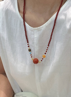 -带温润感长项链(配盒子)(这波复古贵气感赢麻了)XL5965