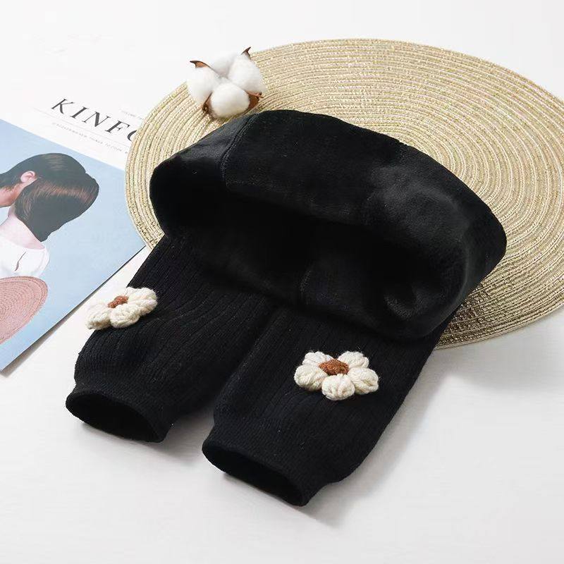 女童打底裤加绒加厚秋冬款白色外穿一体绒冬季黑色小童儿童连裤袜,淘宝优惠券,粉丝福利购,淘宝优惠卷