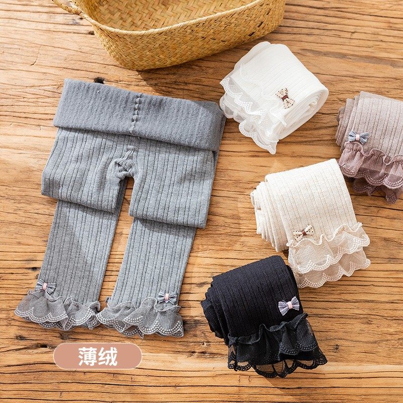 儿童打底裤薄绒九分打底袜加绒加厚秋冬季外穿灰色不连脚女童裤子,淘宝优惠券,粉丝福利购,淘宝优惠卷