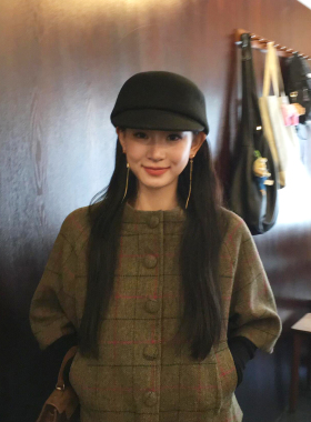 fever新款日本羊毛网红马术帽女