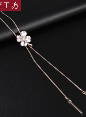 长款韩国挂件百搭高档配饰毛衣链