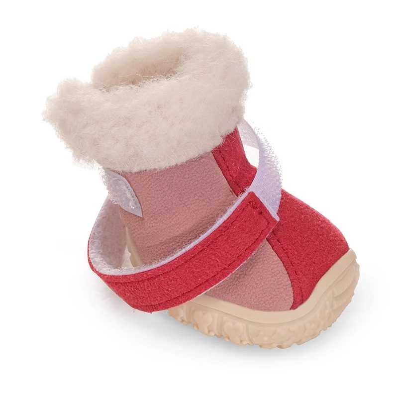 宠物鞋子狗狗鞋子泰迪比熊雪纳瑞贵宾鞋子春秋冬季不掉雪地靴棉鞋,淘宝优惠券,粉丝福利购,淘宝优惠卷