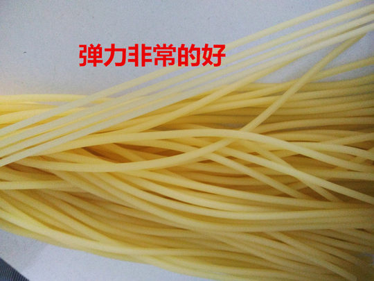 Elastic chicken skin tube valve core valve