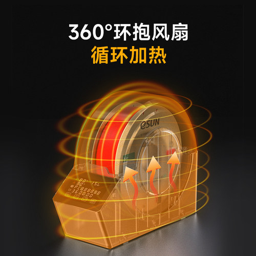 易生eSUN 3D打印机配件耗材新一代储料盒eBOX Pro加热器干燥箱材料线条PLA ABS PVA尼龙碳纤 - 图0