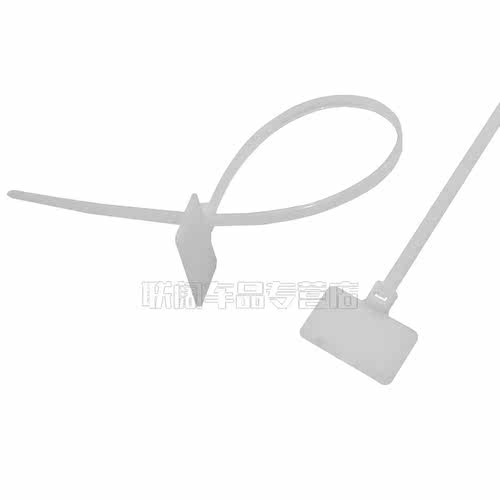 标签扎带HCT-210电缆标牌扎带塑料扎线带尼龙网线标签扎带 - 图3