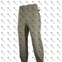 (New Products) German Late Late Section M43 Gross Field Pants Late Original Grey Brown Grey Cloth