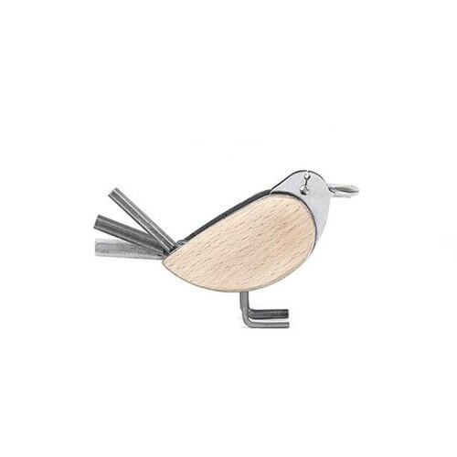 美国Kikkerland 小鸟六合一多功能工具/螃蟹九合一多功能工具 - 图0