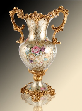 全套欧式风树脂餐厅仿真花工艺品