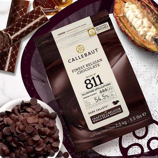 Callebaut importierte 54,5 % Schokoladenbohnenmünzen