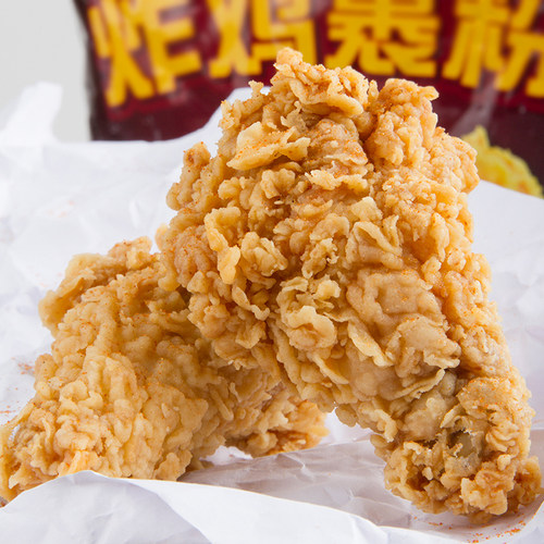 舒可曼炸鸡裹粉500g*2包面包糠鸡排鸡腿鸡翅裹粉起酥粉酥脆炸鸡粉 - 图2