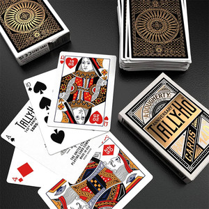 bicycle单车TH花切魔术收藏送礼奢华扑克纸牌TallyHo140周年