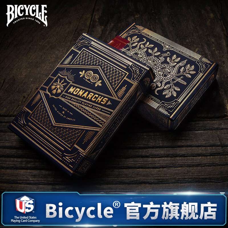 【T11】bicycle单车扑克牌Theory11奢华纸牌 惊天魔盗团 T11君王 - 图0