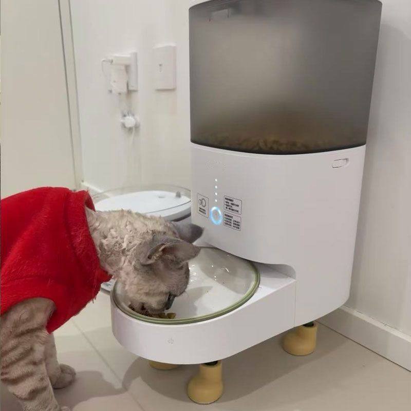 智能喂食器增高脚猫碗加高支架宠物狗饭盆垫高猫咪狗狗喝水增高用,淘宝优惠券,粉丝福利购,淘宝优惠卷