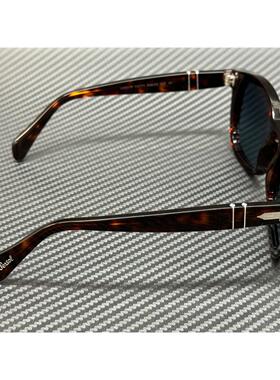 Persol PO0082S 24 S3棕色棕色蓝色偏光中性54 mm太阳眼镜