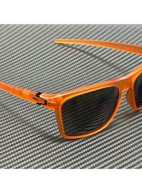 奥克利Oakley OO9100男女太阳眼镜19磨砂Ginger黑色镜面