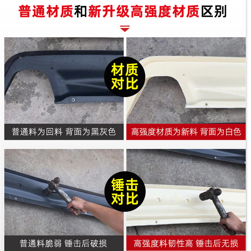 适用于09-12 13-15款丰田RAV4前后保险杠16-20款荣放前后护杠改装 - 图0