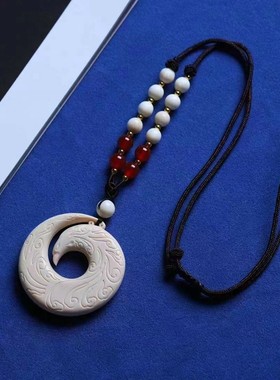 猛犸记猛犸象牙手工雕刻猛犸冰料