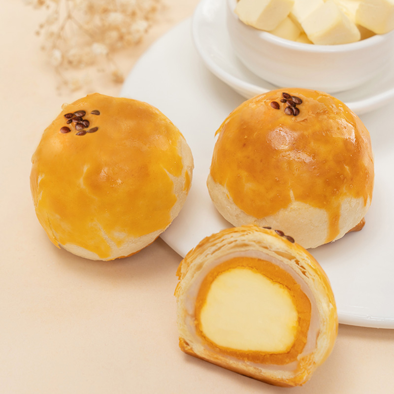 轩妈家蛋黄酥早餐休闲食品送礼芝士 轩妈食品传统糕点