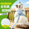 Cat leash vest-style harness anti-breakaway small dog breathable mesh pet outing rope