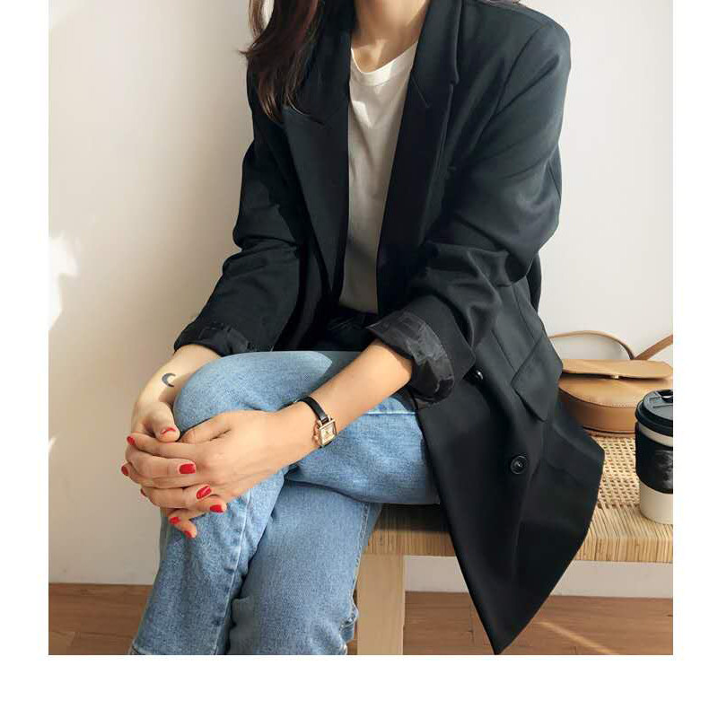 浅蓝色直筒宽松女八分小个子牛仔裤 媛纪女装牛仔裤