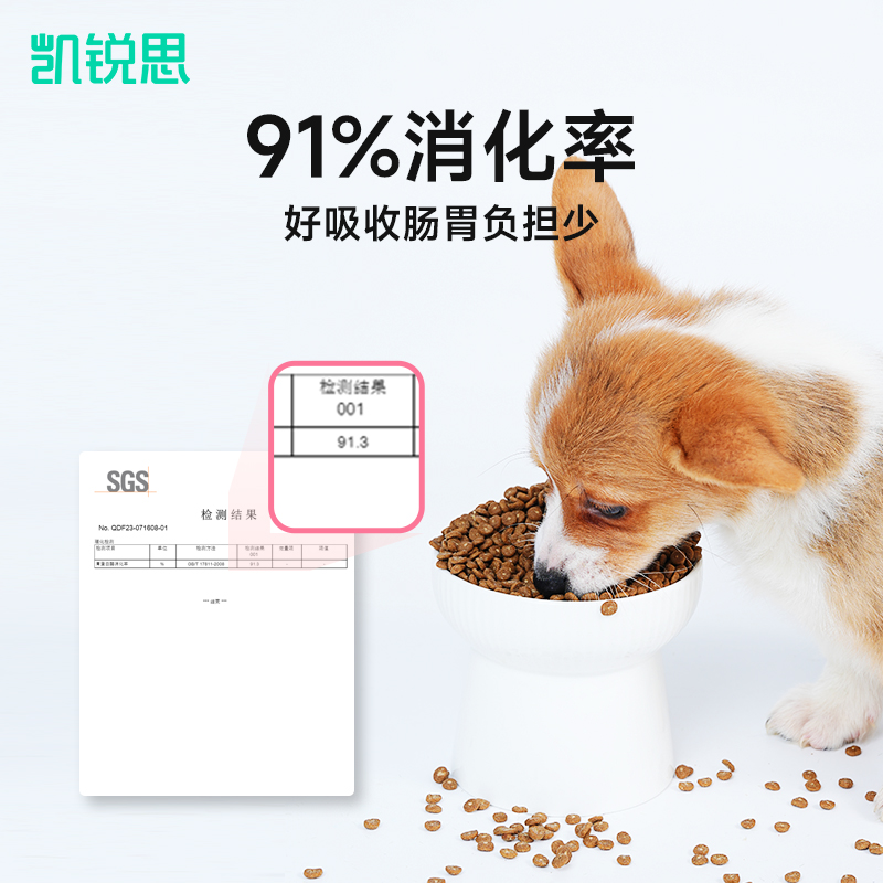 凯锐思奶糕幼犬粮小型犬狗粮营养狗狗泰迪比熊通用型离乳期专用粮 - 图0