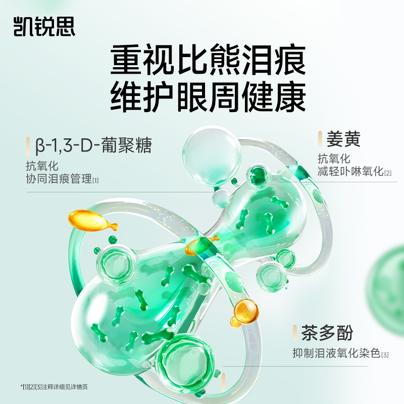 凯锐思比熊专用狗粮成犬幼犬小型犬肠胃管理轻泪痕犬粮试吃装50g