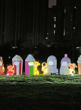 户外玻璃钢垃圾桶雕塑摆件