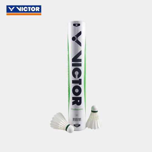 威克多VICTOR胜利比赛3号CP3羽毛球耐打稳定鸭毛球12只装 - 图0