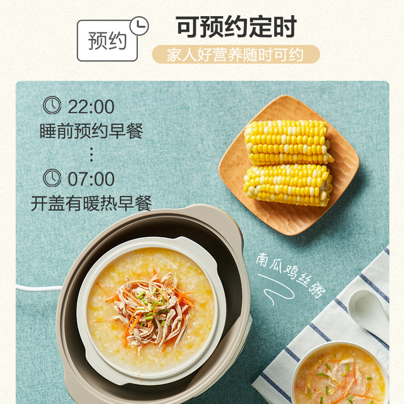  小熊慕齐电炖/煮粥锅/文火炉