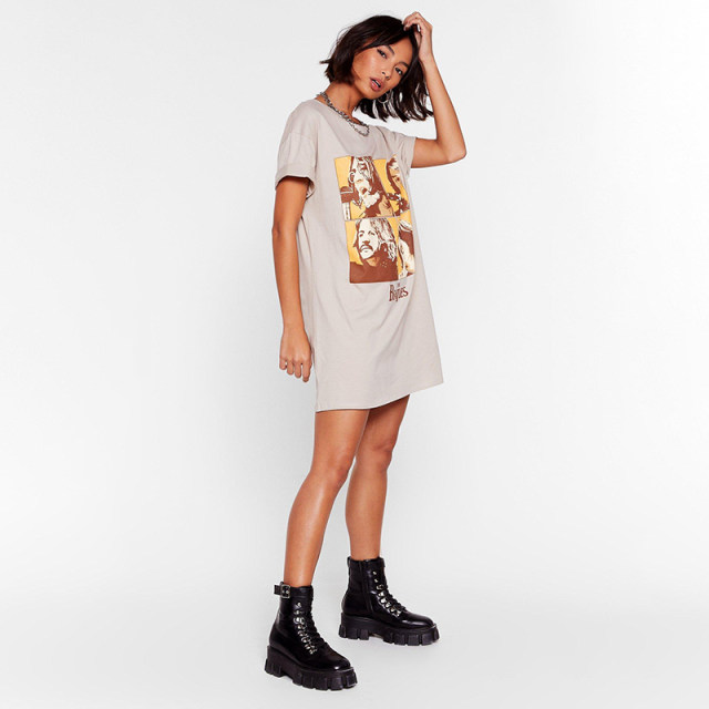 beatles t shirt dress