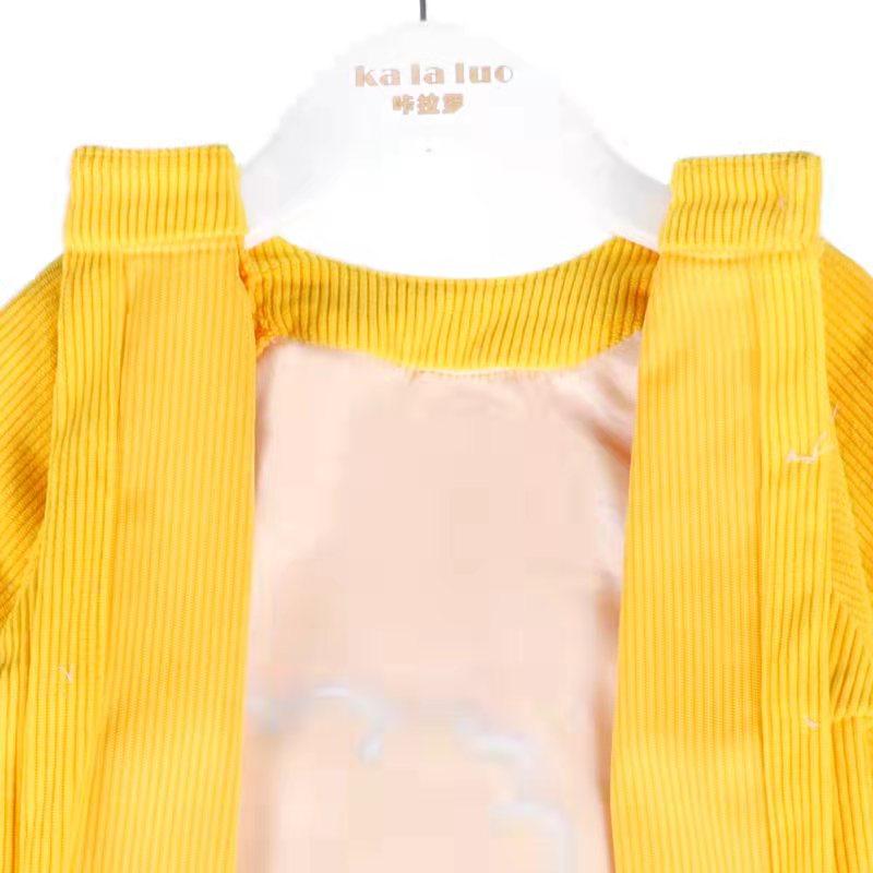 宝宝罩衣儿童秋冬新款灯芯绒防水吃饭衣 婴幼儿围兜 幼儿园护衣,淘宝优惠券,粉丝福利购,淘宝优惠卷