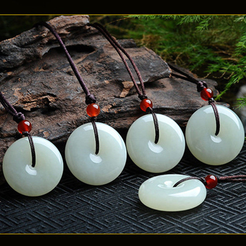 新疆金丝玉证书平安扣羊脂白国庆节生日礼物特大号50mm迷你款18mm,淘宝优惠券,粉丝福利购,淘宝优惠卷