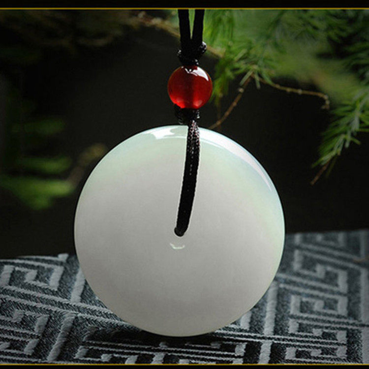 新疆金丝玉证书平安扣羊脂白国庆节生日礼物特大号50mm迷你款18mm,淘宝优惠券,粉丝福利购,淘宝优惠卷