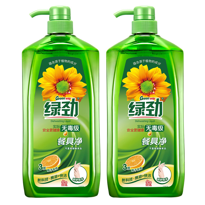 绿劲餐具净冼洁精洗碗精家用洗涤灵 妈妈壹选日化洗洁精