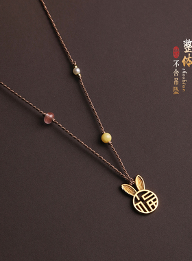 细款女士项链绳可调节绳