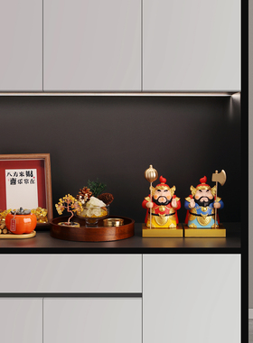 新中式礼物门神摆件入户玄关客厅
