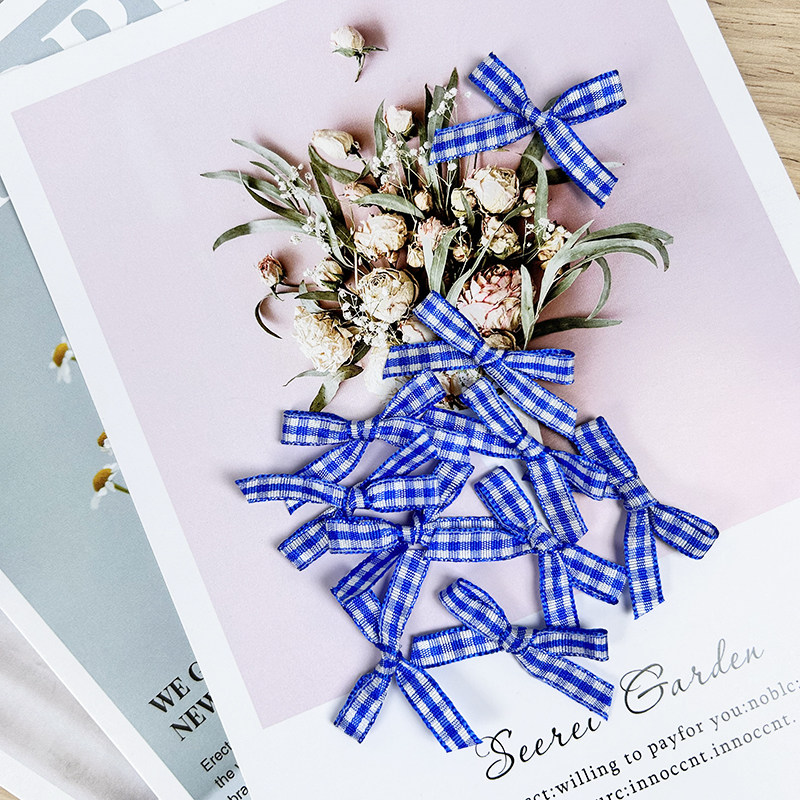 dly格子蝴蝶结 手工编制配件发卡花边夹发饰饰品礼品礼盒装饰辅料,淘宝优惠券,粉丝福利购,淘宝优惠卷