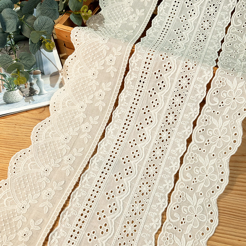 纯棉全棉镂空刺绣布艺diy森系田园布料沙发服装衣裙下摆装饰辅料,淘宝优惠券,粉丝福利购,淘宝优惠卷