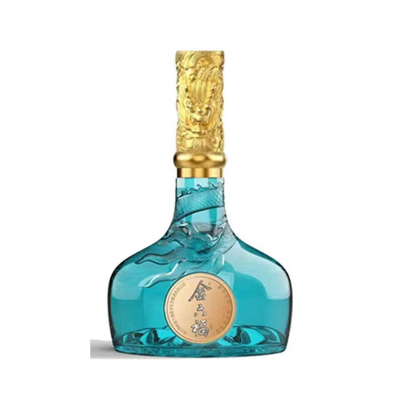 金六福50.8度福锐龙尊兼香型白酒礼盒整箱500ml*6瓶纯粮食酒送礼