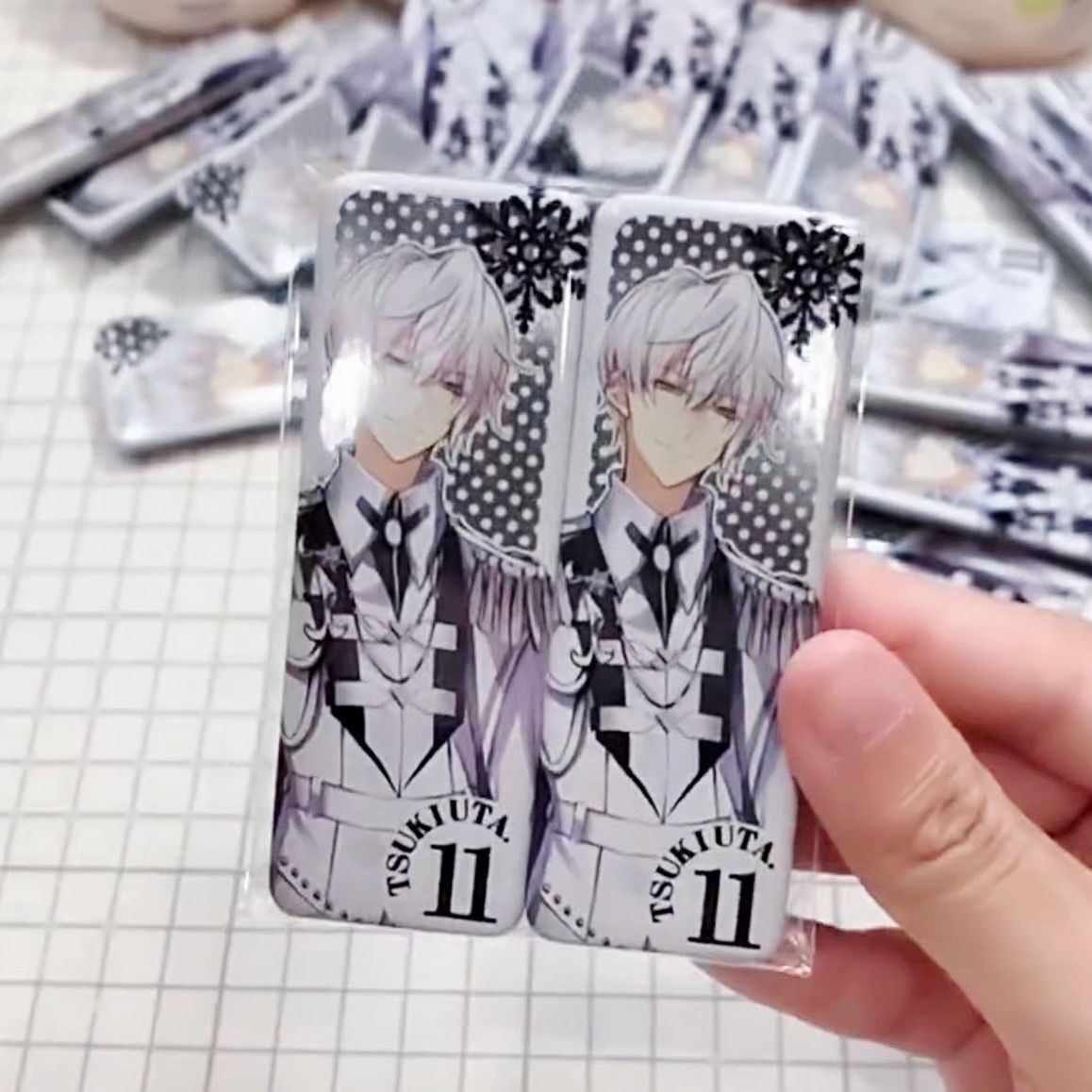 吧唧自封袋自粘袋加厚12丝20丝日谷长条吧唧卡保护袋 尺寸67*95mm - 图0