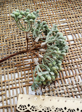 花海大世界白霜满天星金果仿真花