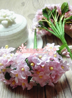 小花组合手工花环材料