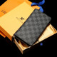 2025 new M LV bag women new women's bag old-fashioned zipper wallet genuine leather men and women universal long clutch bag