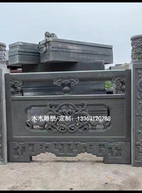 天然石材石栏杆河道石护栏定制